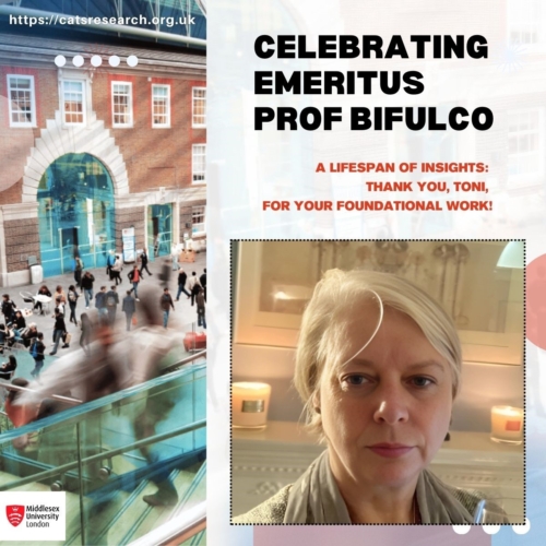 Prof Bifulco receives the Middlesex Medal for her outstanding contributions